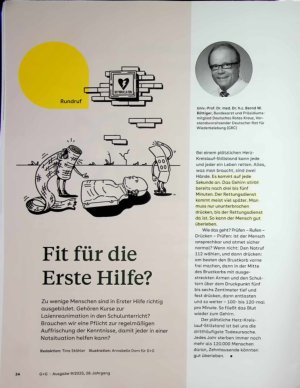 Vorschauseite 1: Fit für die Erste Hilfe?