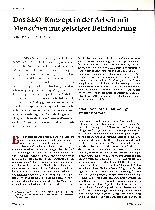 Vorschauseite 1: Das SEO-Konzept in der Arbeit mit Menschen mit geistiger Behinderung