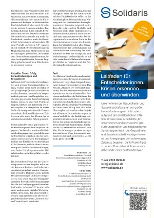 Vorschauseite 3: Innovative Arbeitsbedingungen schaffen Arbeiten 5. 0 am UKE