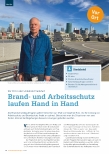Vorschauseite 1: Brandund Arbeitsschutz laufen Hand in Hand