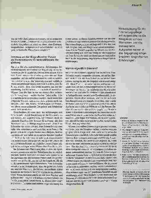 Vorschauseite 3: Warum sie zu Tode getragen wurde, aber weiter eine Rolle spielt Biografiearbeit