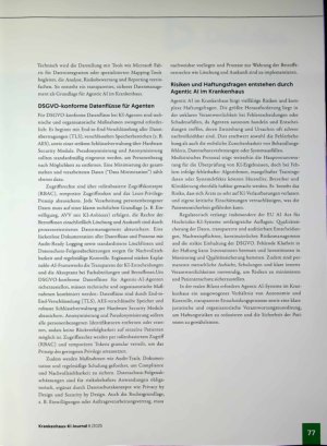Vorschauseite 3: Kl mit Eigeninitiative: Neuordnung in Krankenhäusern