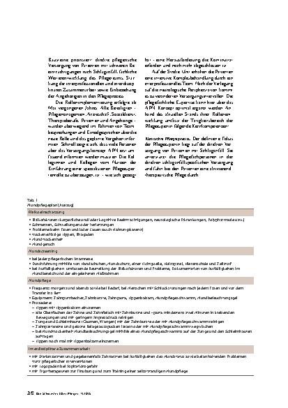 Vorschauseite 3: Patienten mit Schlaganfall evidenzbasiert pflegen