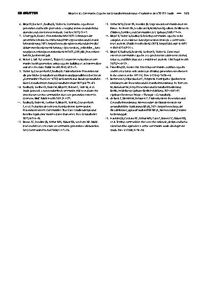 Vorschauseite 5: Community Capacity für Gesundheitsförderung – Ergebnisse der CTC-EFF-Studie