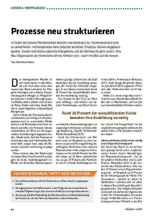 Vorschauseite 1: Prozesse neu strukturieren