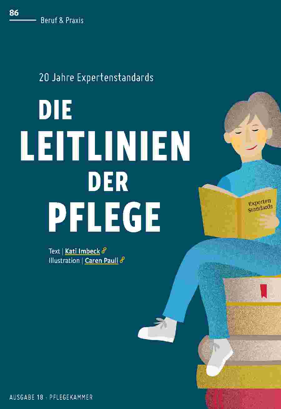 Vorschauseite 1: Die Leitlinien der Pflege