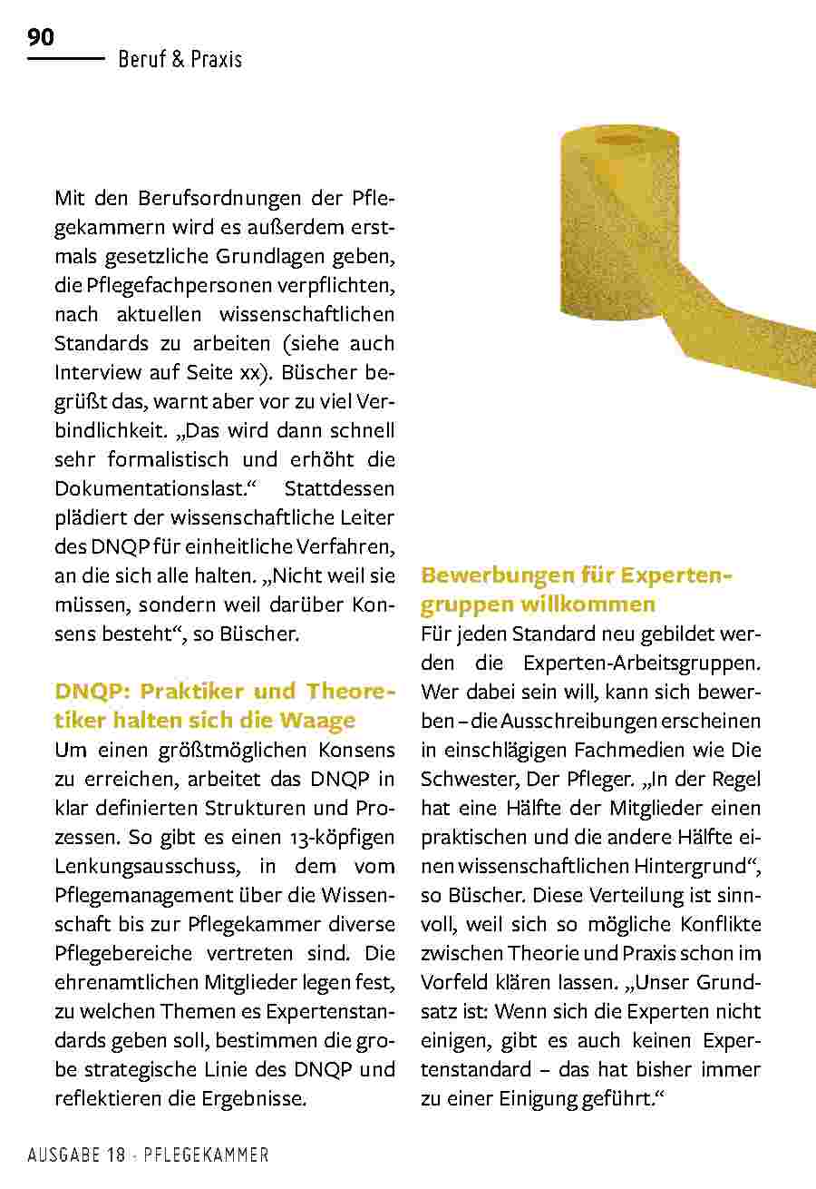 Vorschauseite 5: Die Leitlinien der Pflege