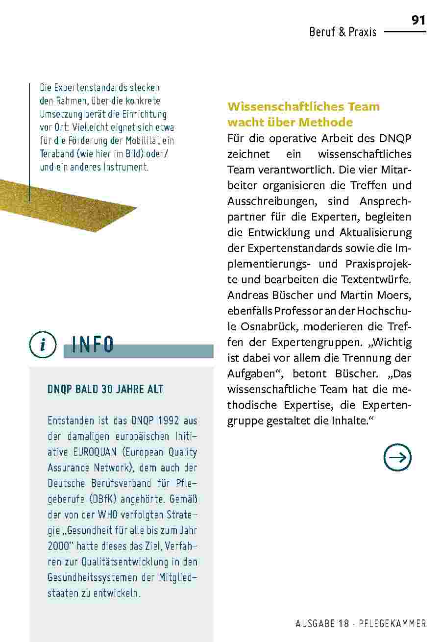 Vorschauseite 6: Die Leitlinien der Pflege