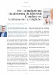 Vorschauseite 1: Wie Technologie und Digitalisierung die fehlerfreie Einnahme von Medikamenten ermöglichen