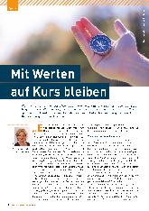 Vorschauseite 1: Mit Werten auf Kurs bleiben