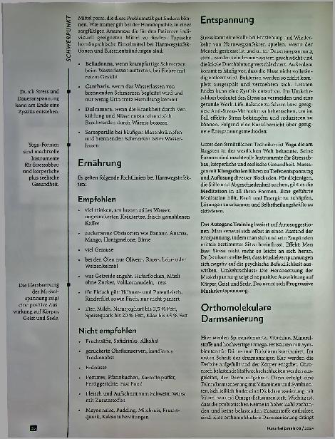Vorschauseite 4: Wegweiser: Ein komplementärmedizinisches Paket zu Harnwegsinfekten
