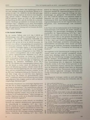Vorschauseite 6: Die Eingliederungshilfe des SGB IX - Leistungsspektrum und Leistungserbringung*