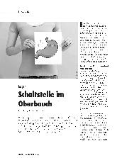 Vorschauseite 1: Magen-Schaltstelle im Oberbauch