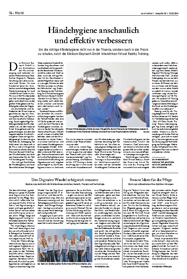 Vorschauseite 1: Händehygiene anschaulich und effektiv verbessern