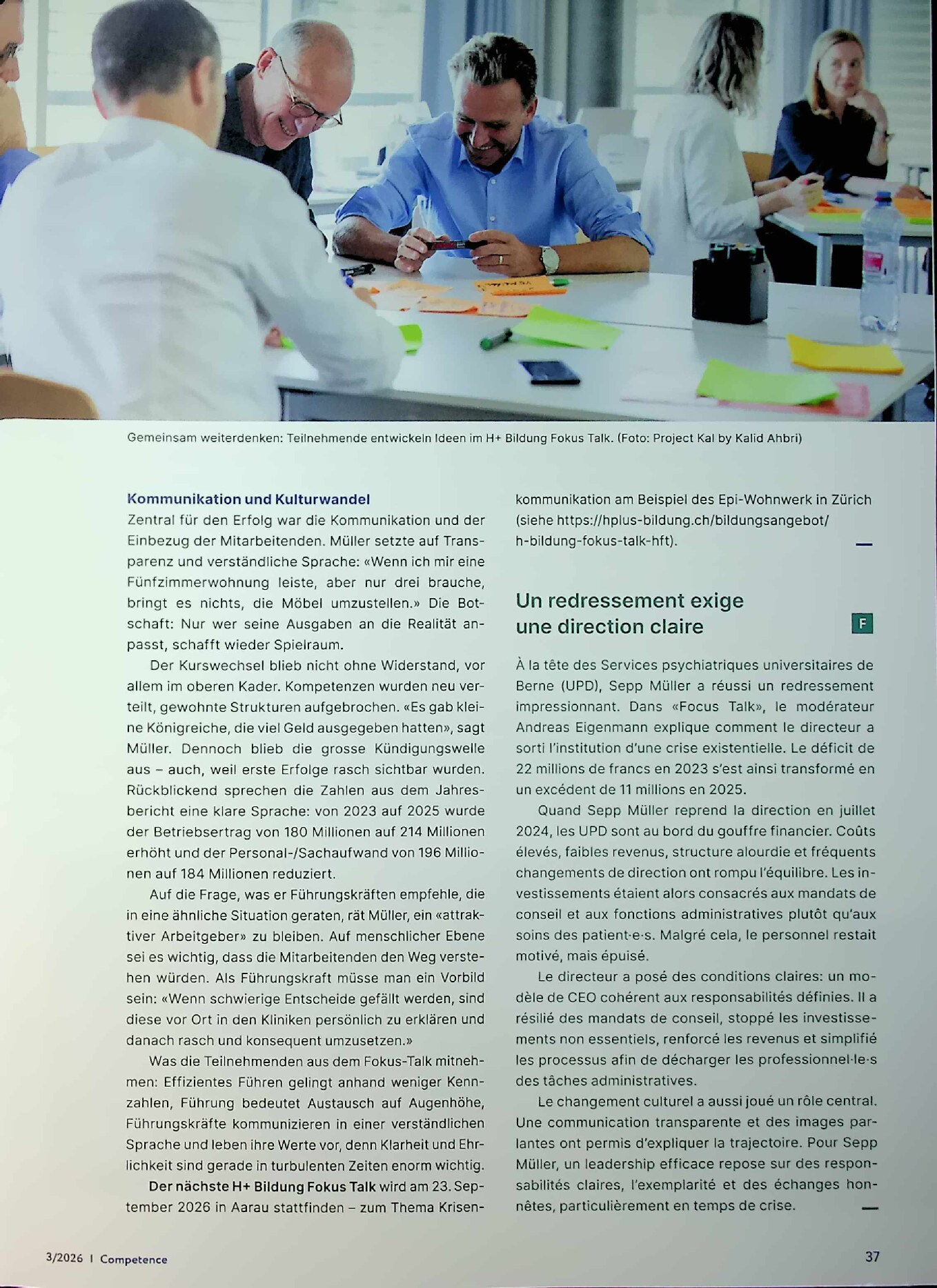 Vorschauseite 2: Ein Turnaround braucht eine klare Führung