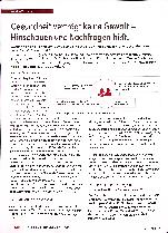 Vorschauseite 1: Gesundheit verträgt keine Gewalt - Hinschauen und Nachfragen hilft!
