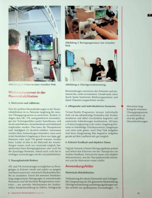 Vorschauseite 2: Mit Spaß zum Erfolg Gamification in der Neurorehabilitation