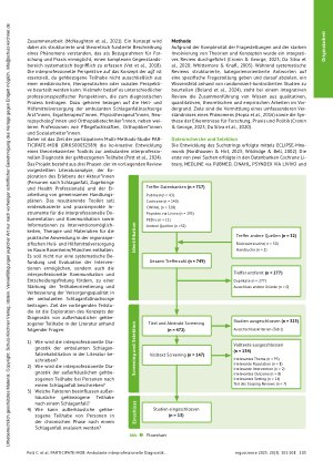 Vorschauseite 3: PARTICIPATE-MOB: Ambulante interprofessionelle Diagnostik der außerhäuslichen gehbezogenen Teilhabe von Personen nach Schlaganfall – Integratives Review