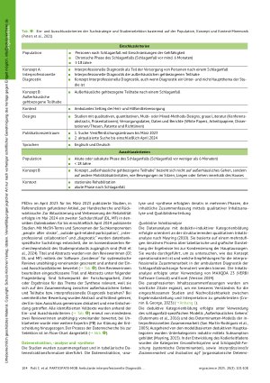 Vorschauseite 4: PARTICIPATE-MOB: Ambulante interprofessionelle Diagnostik der außerhäuslichen gehbezogenen Teilhabe von Personen nach Schlaganfall – Integratives Review