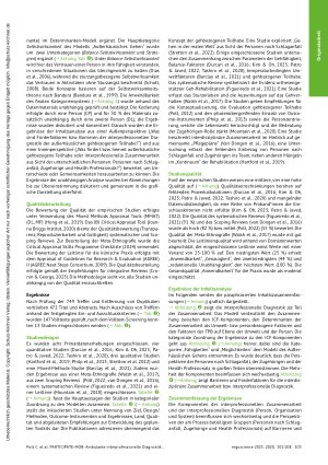 Vorschauseite 5: PARTICIPATE-MOB: Ambulante interprofessionelle Diagnostik der außerhäuslichen gehbezogenen Teilhabe von Personen nach Schlaganfall – Integratives Review