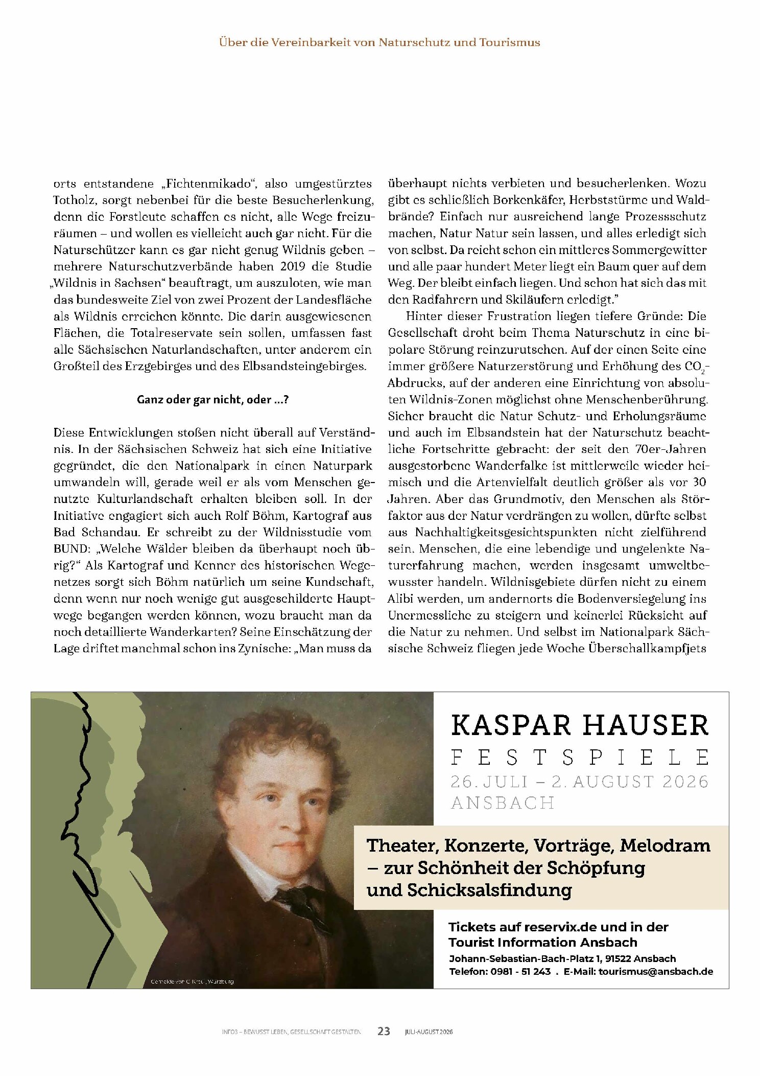 Vorschauseite 4: Reservat und Romantik