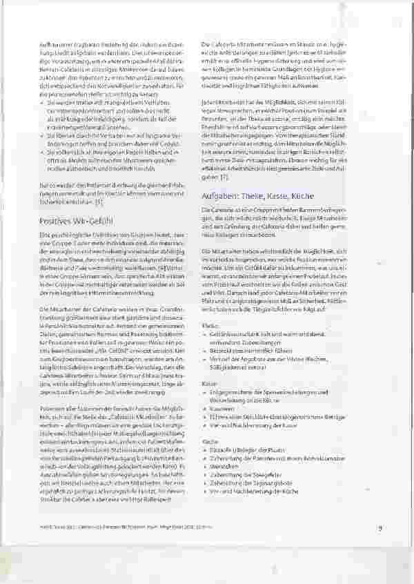 Vorschauseite 4: Cafeteria von Patienten für Patienten