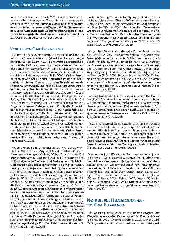 Vorschauseite 5: Der Gruppen-Chat als Methode der Datenerhebung im Kontext qualitativer Evaluationsforschung. Eine methodologische Reflexion.