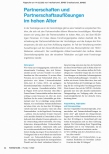Vorschauseite 1: Partnerschaften und Partnerschaftsauflösungen im hohen Alter
