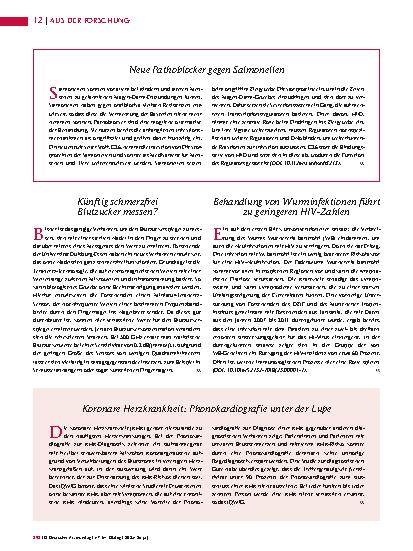 Vorschauseite 5: Früherkennungsuntersuchungen