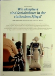 Vorschauseite 1: Wie akzeptiert sind Sozialroboter in der stationären Pflege?