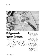 Vorschauseite 1: Polyphenole gegen Demenz