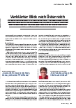 Vorschauseite 1: Verklärter Blick nach Österreich