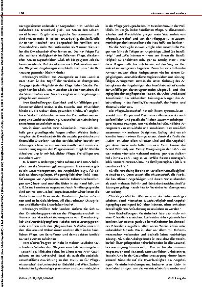 Vorschauseite 2: „Vereinbarkeit lässt sich nicht mit einer Checkliste erreichen“