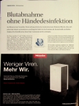 Vorschauseite 1: Blutabnahme ohne Händedesinfektion