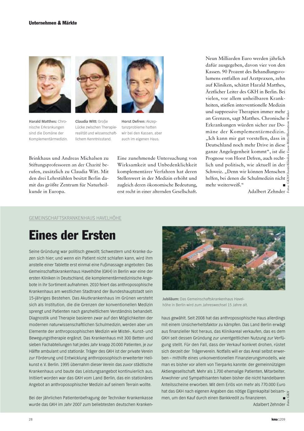 Vorschauseite 1: Eines der Ersten