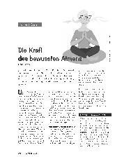 Vorschauseite 1: Die Kraft des bewussten Atmens
