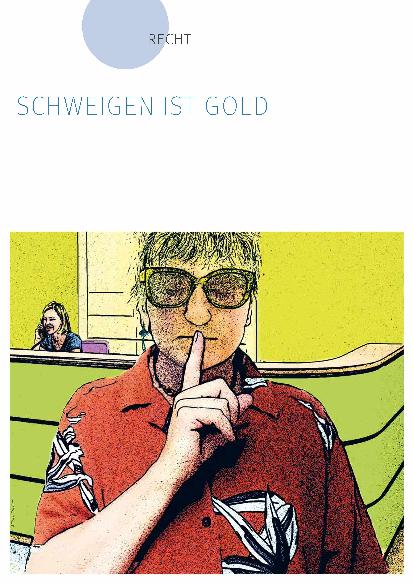 Vorschauseite 1: Schweigen ist Gold