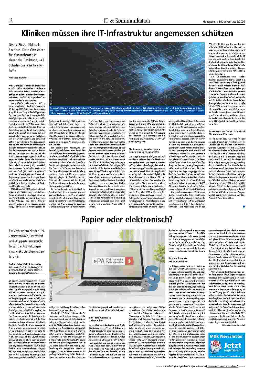 Vorschauseite 4: KI-Hype in voller Fahrt