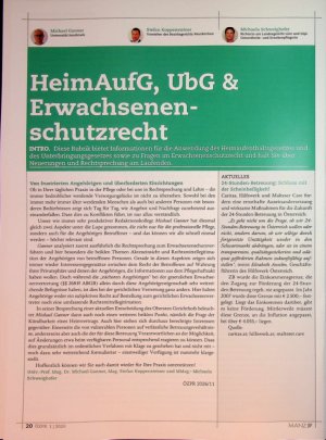 Vorschauseite 1: Rechtsmittellegitimation und Akteneirisicht Angehöriger