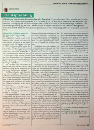 Vorschauseite 4: Rechtsmittellegitimation und Akteneirisicht Angehöriger