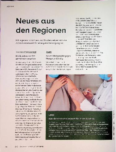 Vorschauseite 1: Corrected: Neues aus den Regionen