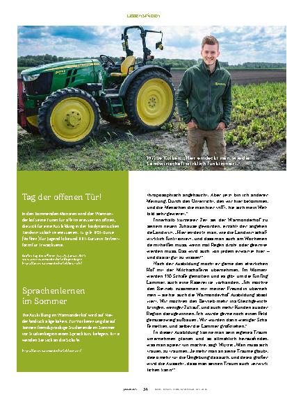 Vorschauseite 3: Den Traum von Landwirtschaft verwirklichen