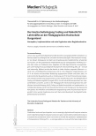 Vorschauseite 1: Der Hochschullehrgang Coding und Robotik für Lehrkräfte an der Pädagogischen Hochschule Burgenland: Konzeption, Implementierung und erste Ergebnisse einer Begleitevaluation.