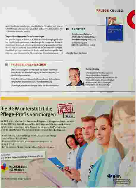 Vorschauseite 3: Wundtherapie - was gibt es Neues?