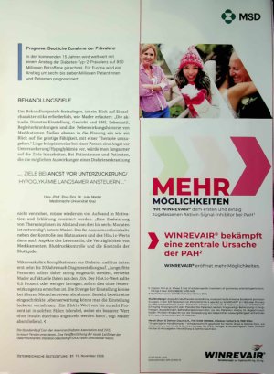 Vorschauseite 2: Diabetes Verstärkter Fokus auf frühe Stadien