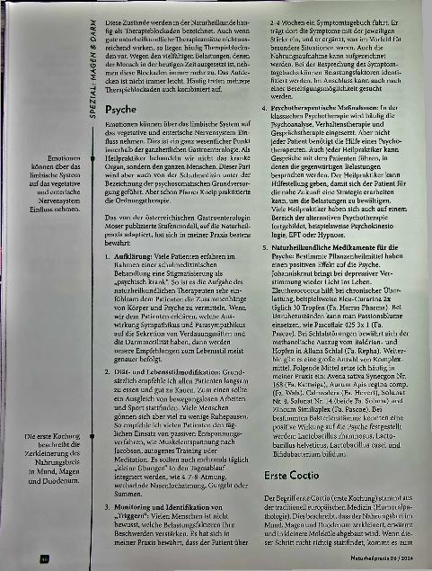 Vorschauseite 4: Der Tod sitzt im Darm. Ganzheitliche Gastroenterologie - Teil 1.