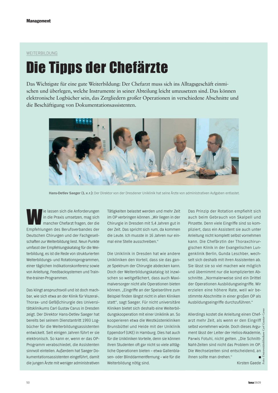 Vorschauseite 1: Die Tipps der Chefärzte