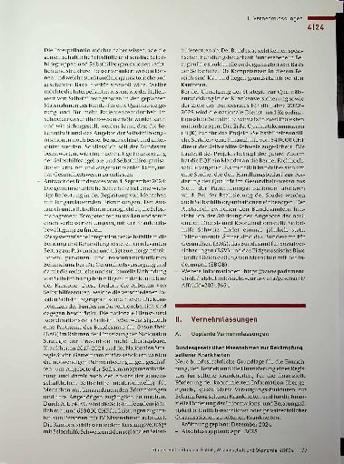 Vorschauseite 3: Gesetzgebung Parlamentarische Vorstösse