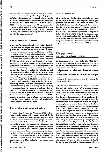 Vorschauseite 2: Pflegeprozessbezogene Kompetenzen in der Praxis anbahnen!? Herausforderungen und Anregungen für die Praxisanleitung