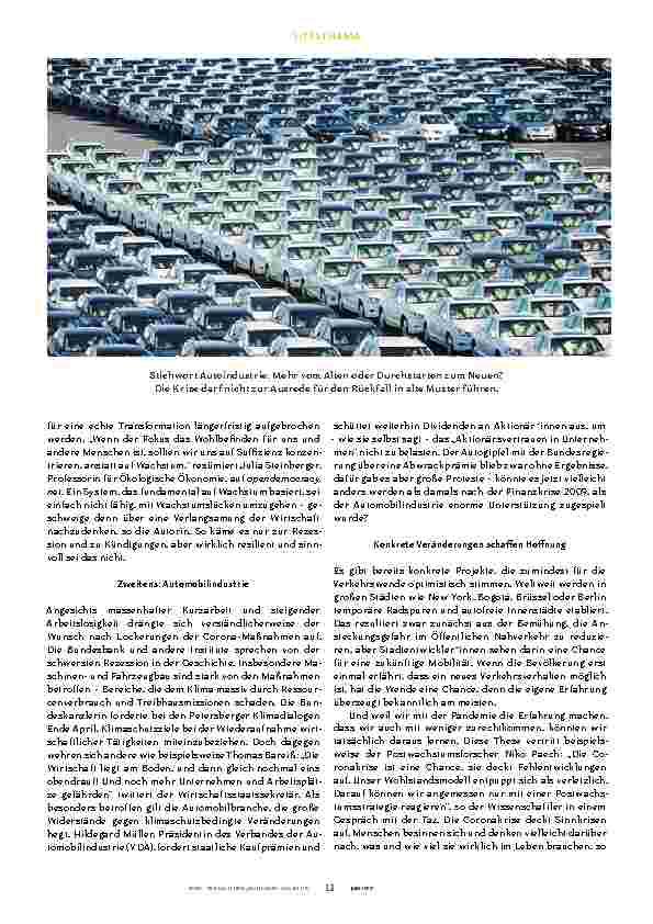 Vorschauseite 3: Zurück in eine bessere Zukunft!